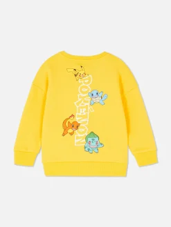 Sweatshirt Met Pokémon-graffitiprint