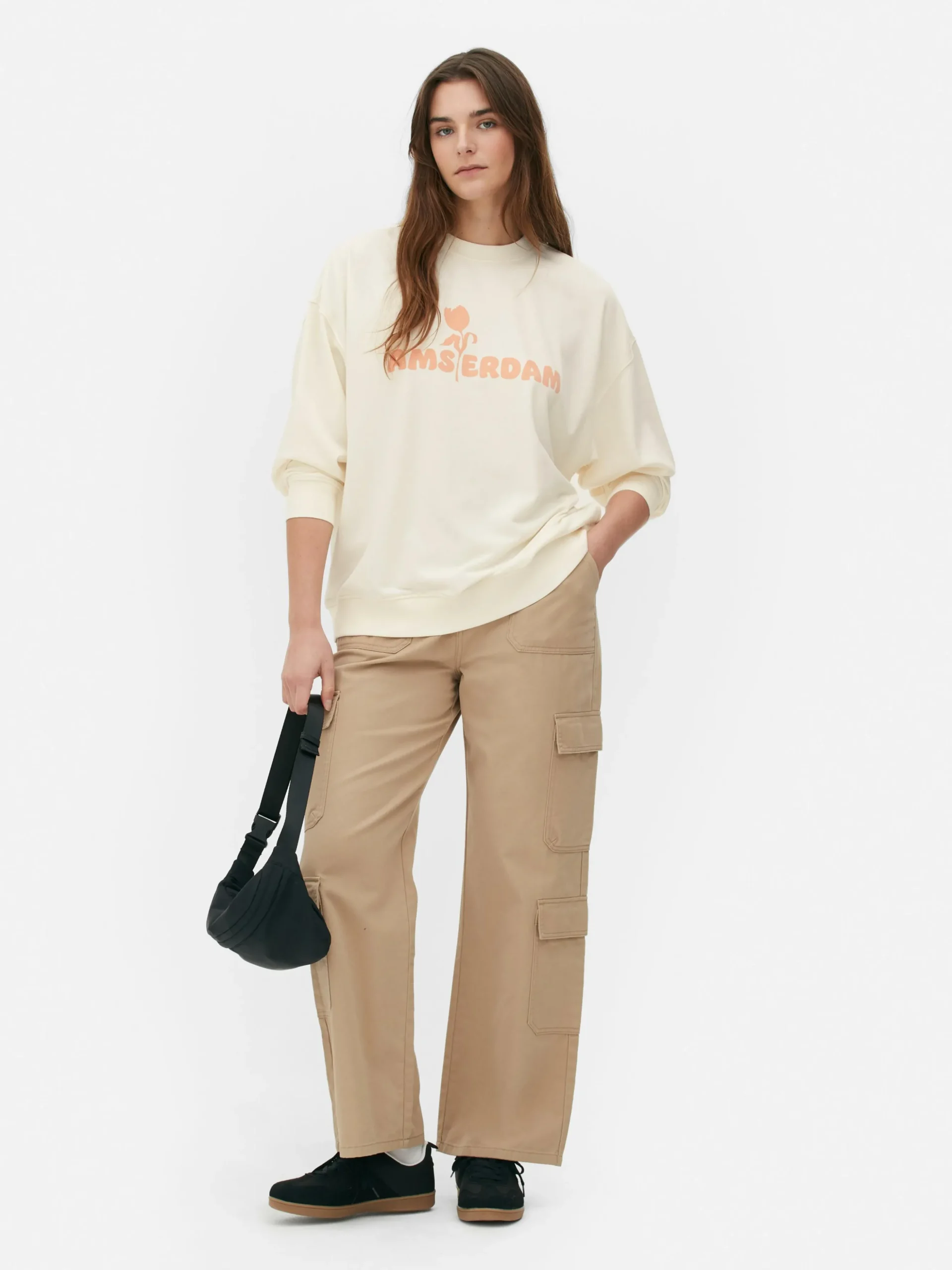 Sweatshirt Met Print Amsterdam
