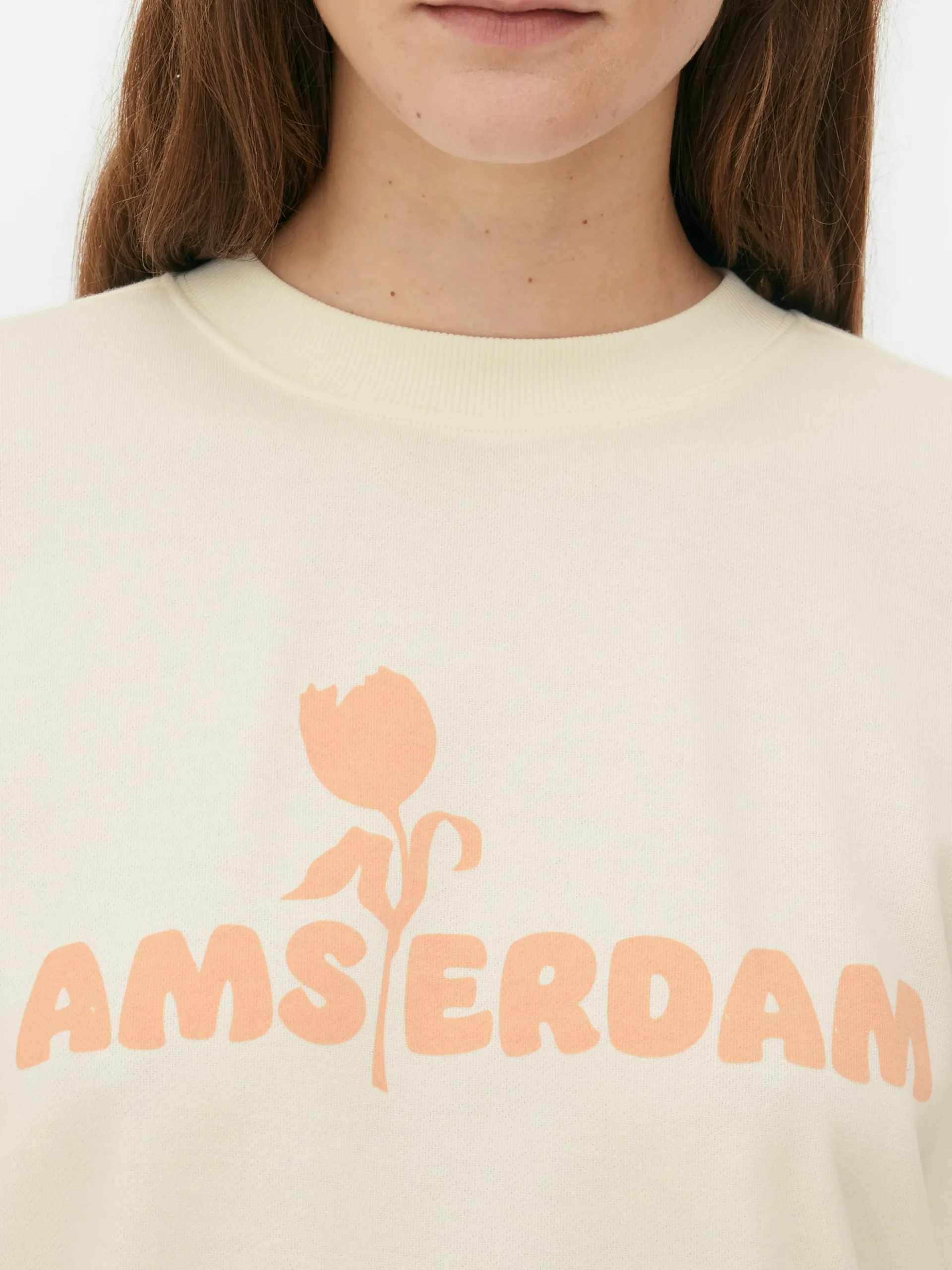 Sweatshirt Met Print Amsterdam