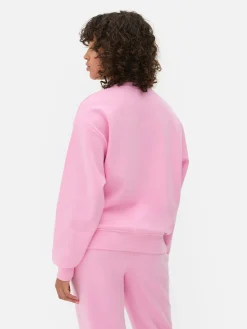 Sweatshirt Met Print En Borduursel Hello Kitty
