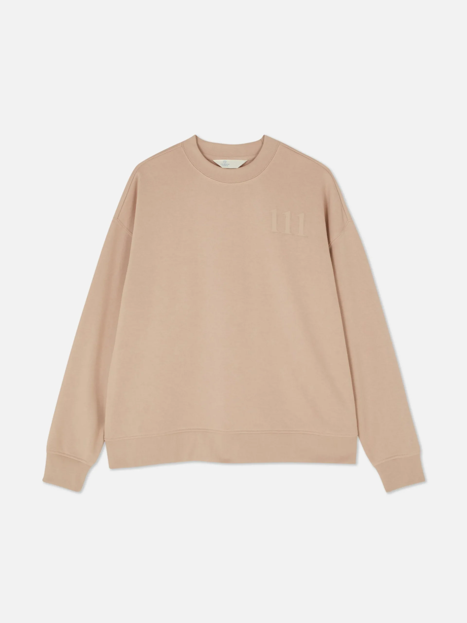 Sweatshirt Met Print En Ronde Hals