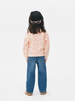 Sweatshirt Met Print En Ronde Hals