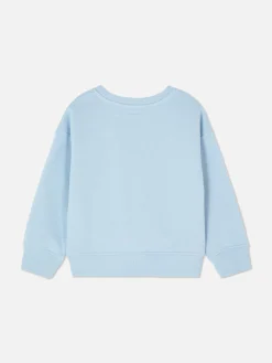 Sweatshirt Met Print En Ronde Hals