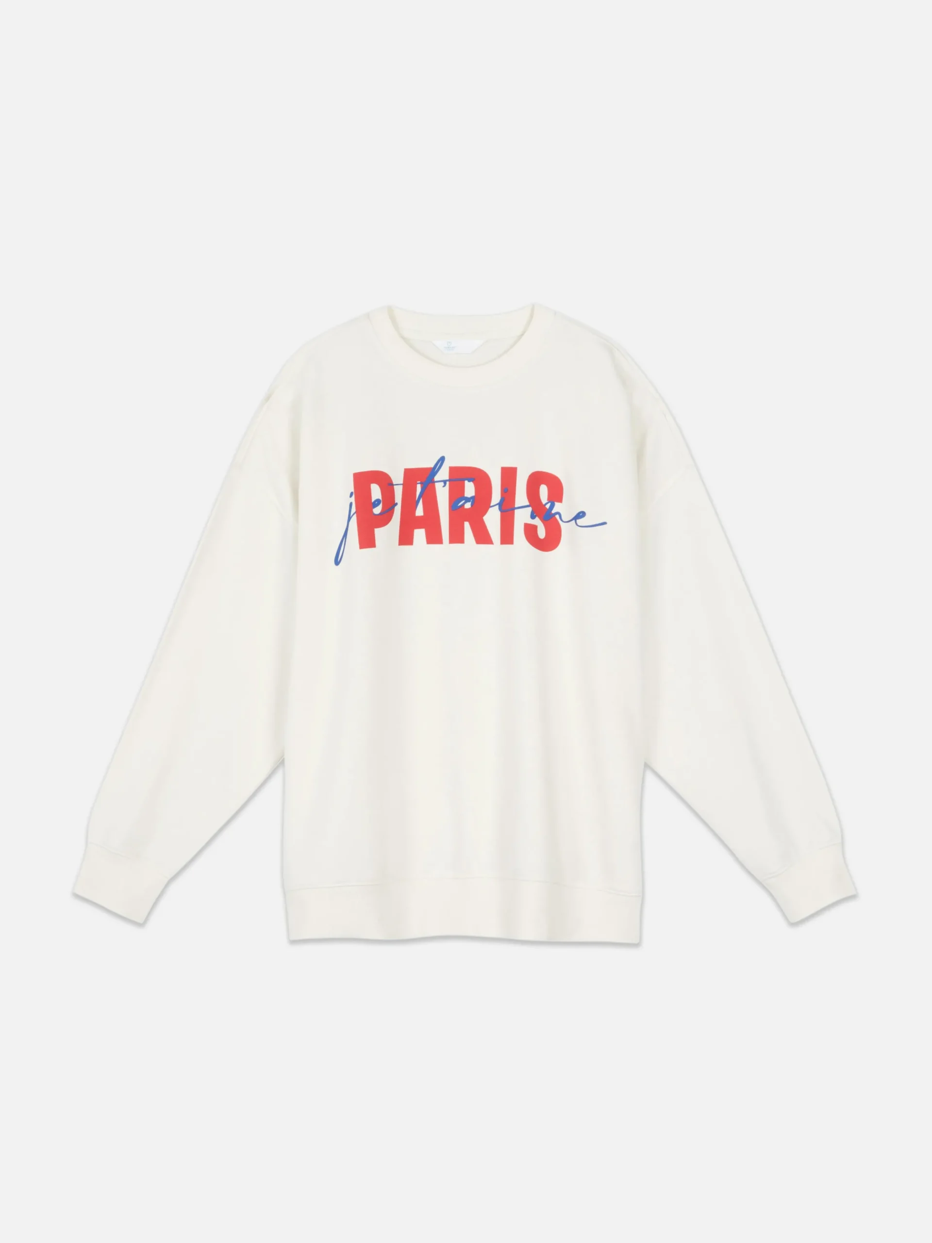Sweatshirt Met Print Paris