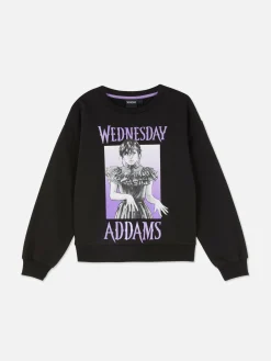 Sweatshirt Met Print Wednesday Addams