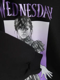Sweatshirt Met Print Wednesday Addams