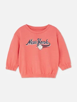 Sweatshirt Met Ronde Hals