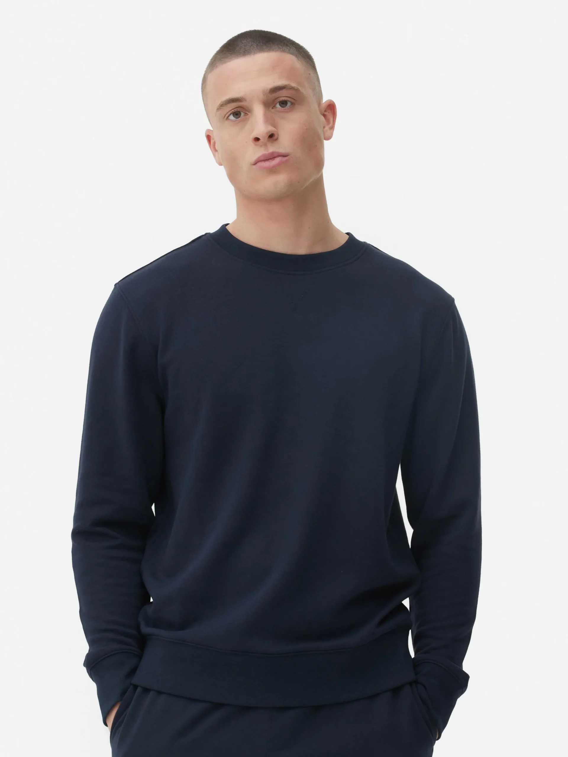 Sweatshirt Met Ronde Hals