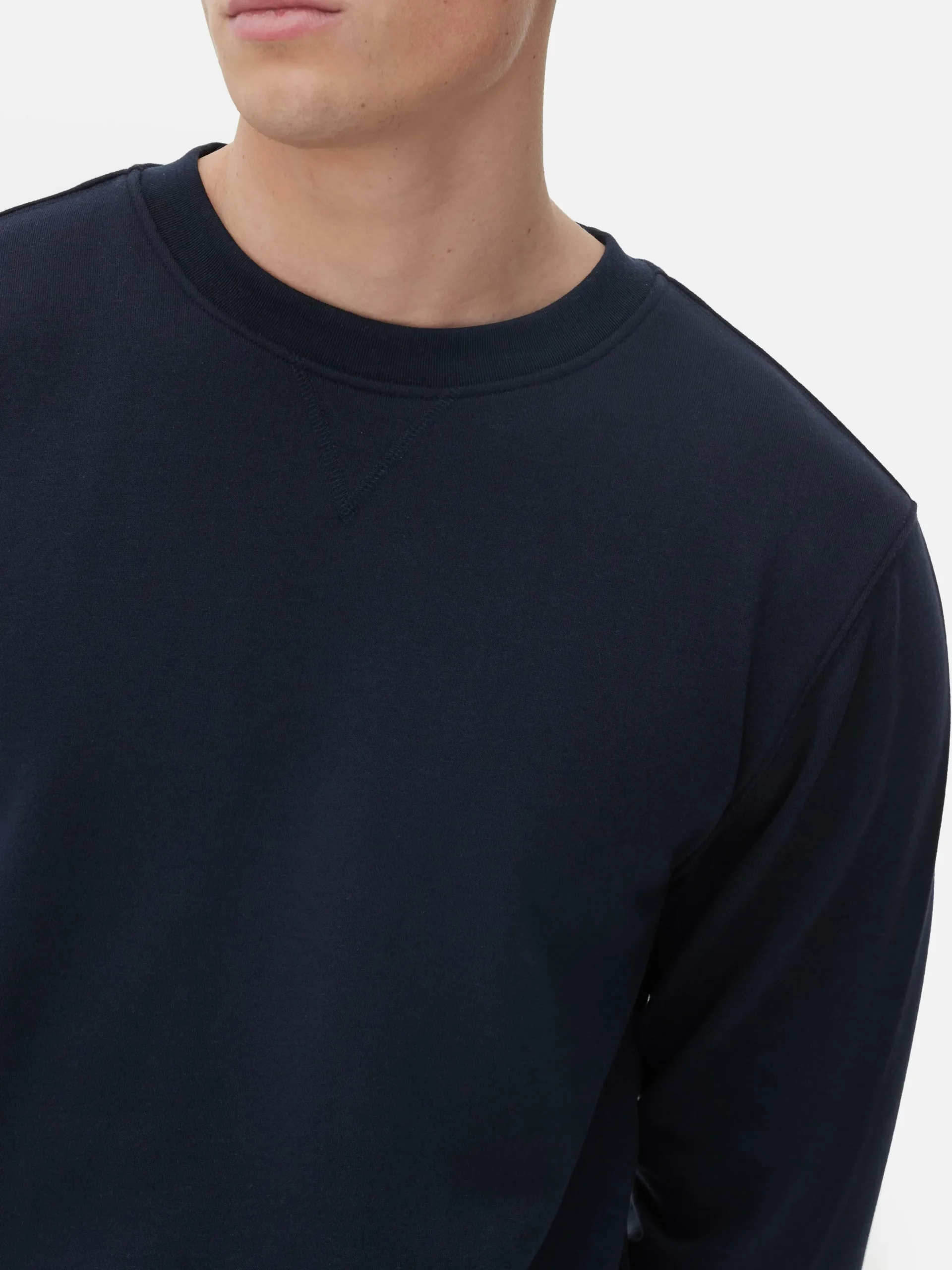Sweatshirt Met Ronde Hals