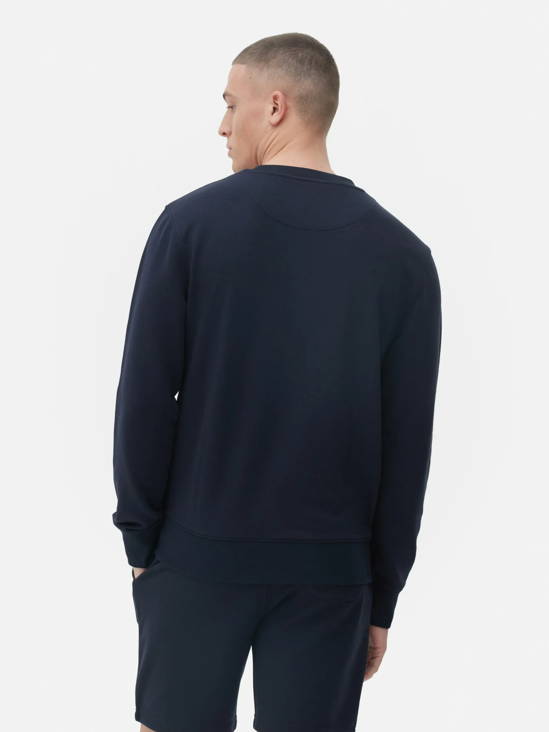 Sweatshirt Met Ronde Hals