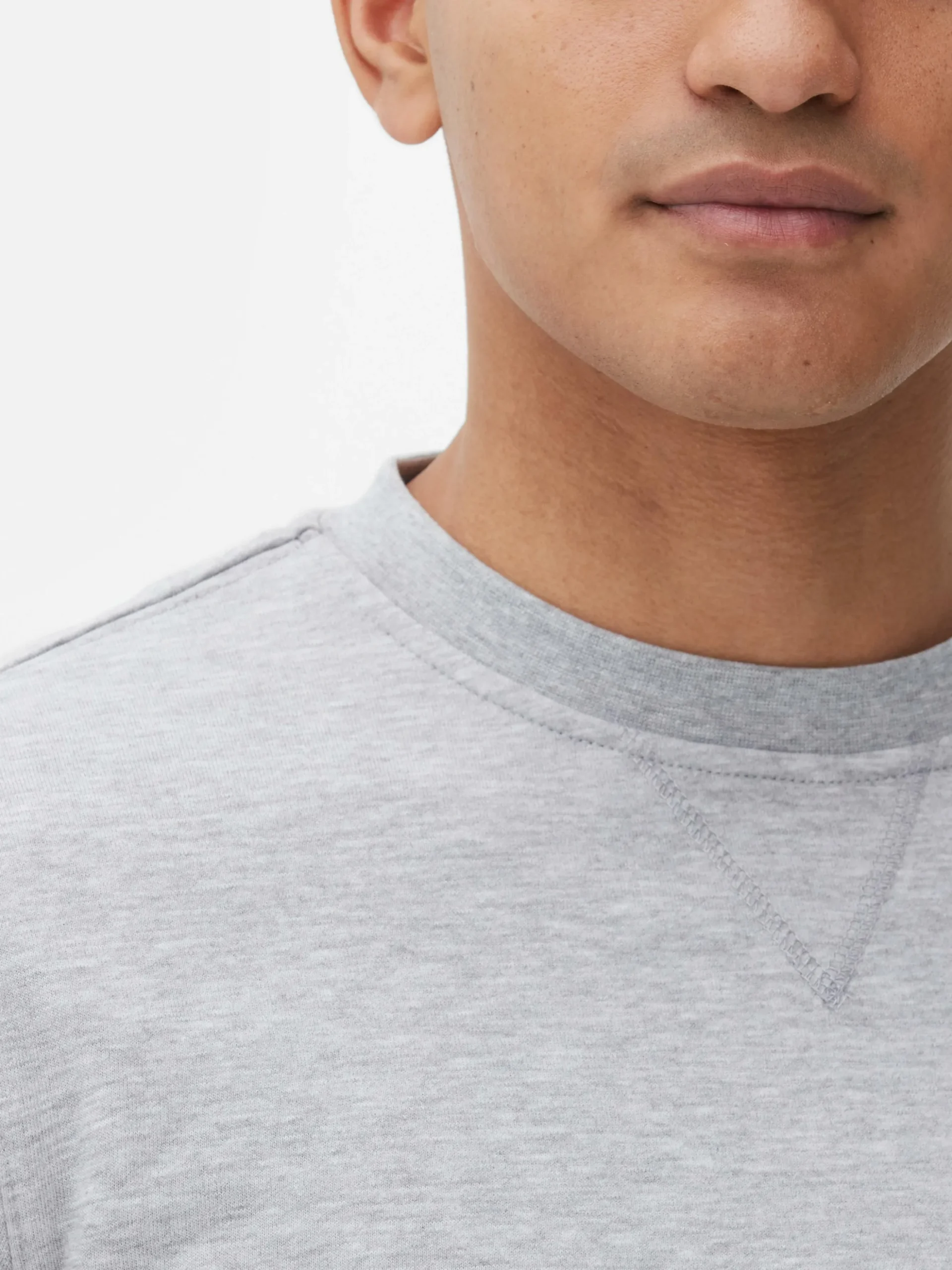 Sweatshirt Met Ronde Hals
