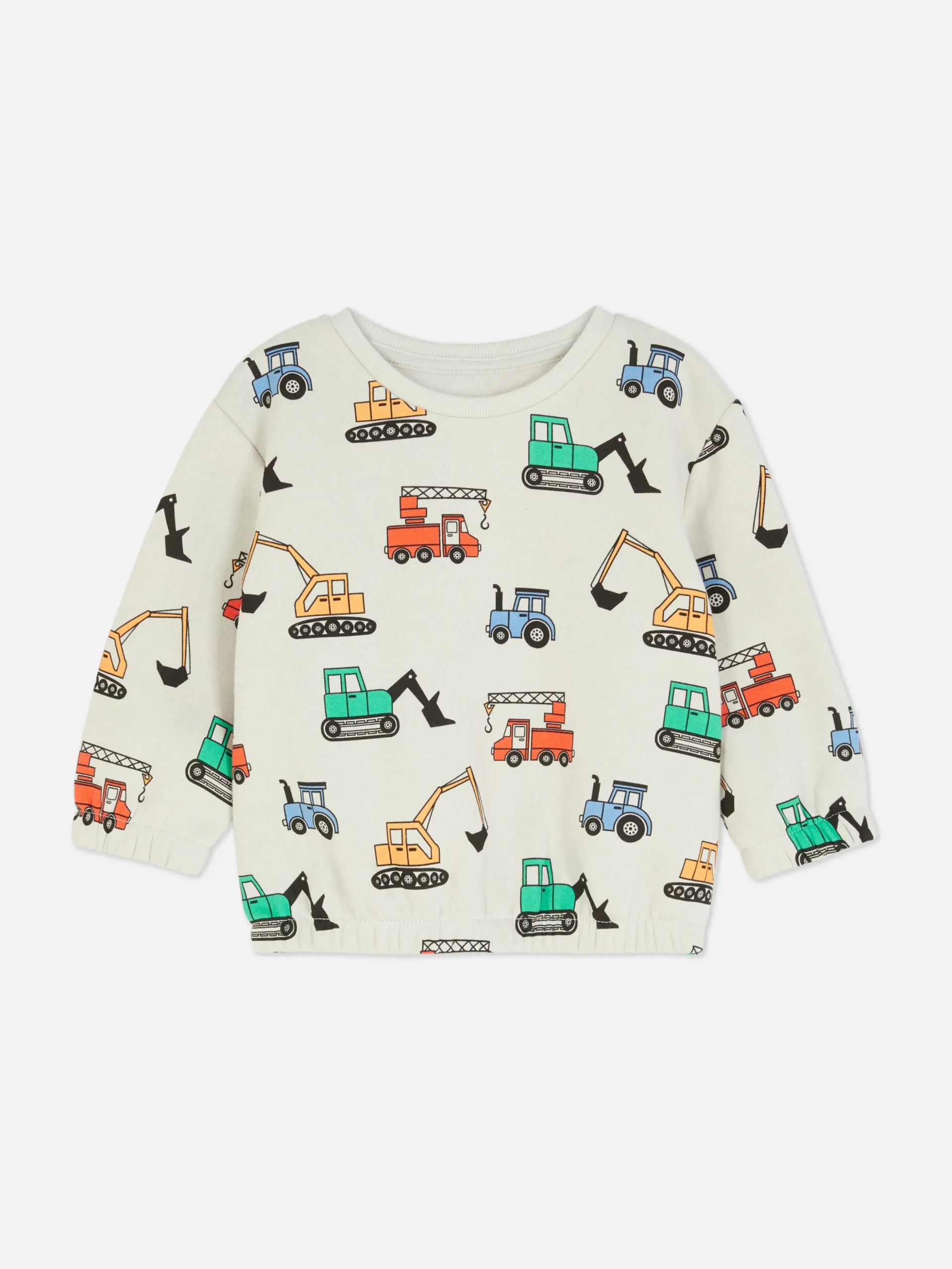Sweatshirt Met Ronde Hals