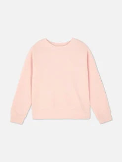 Sweatshirt Met Ronde Hals