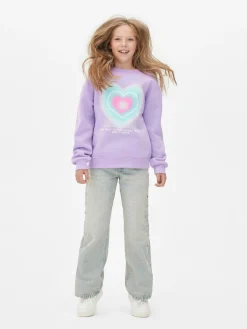 Sweatshirt Met Ronde Hals