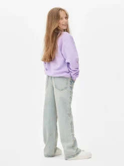 Sweatshirt Met Ronde Hals