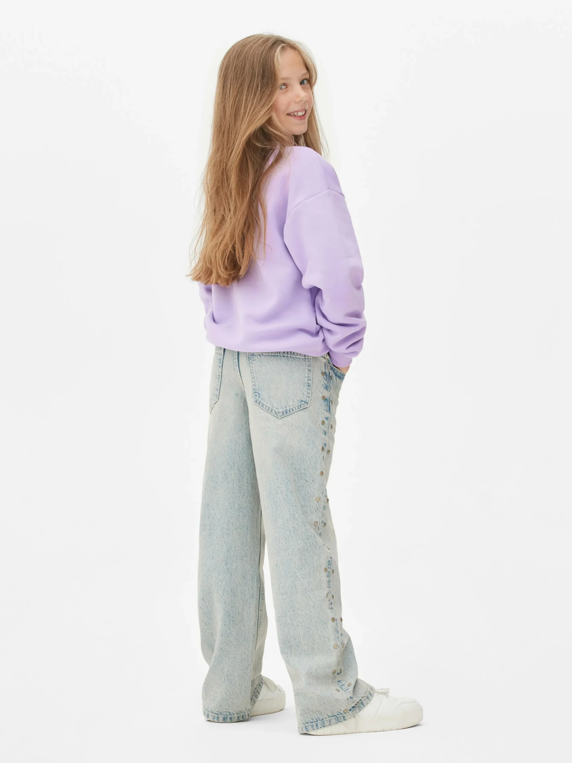 Sweatshirt Met Ronde Hals