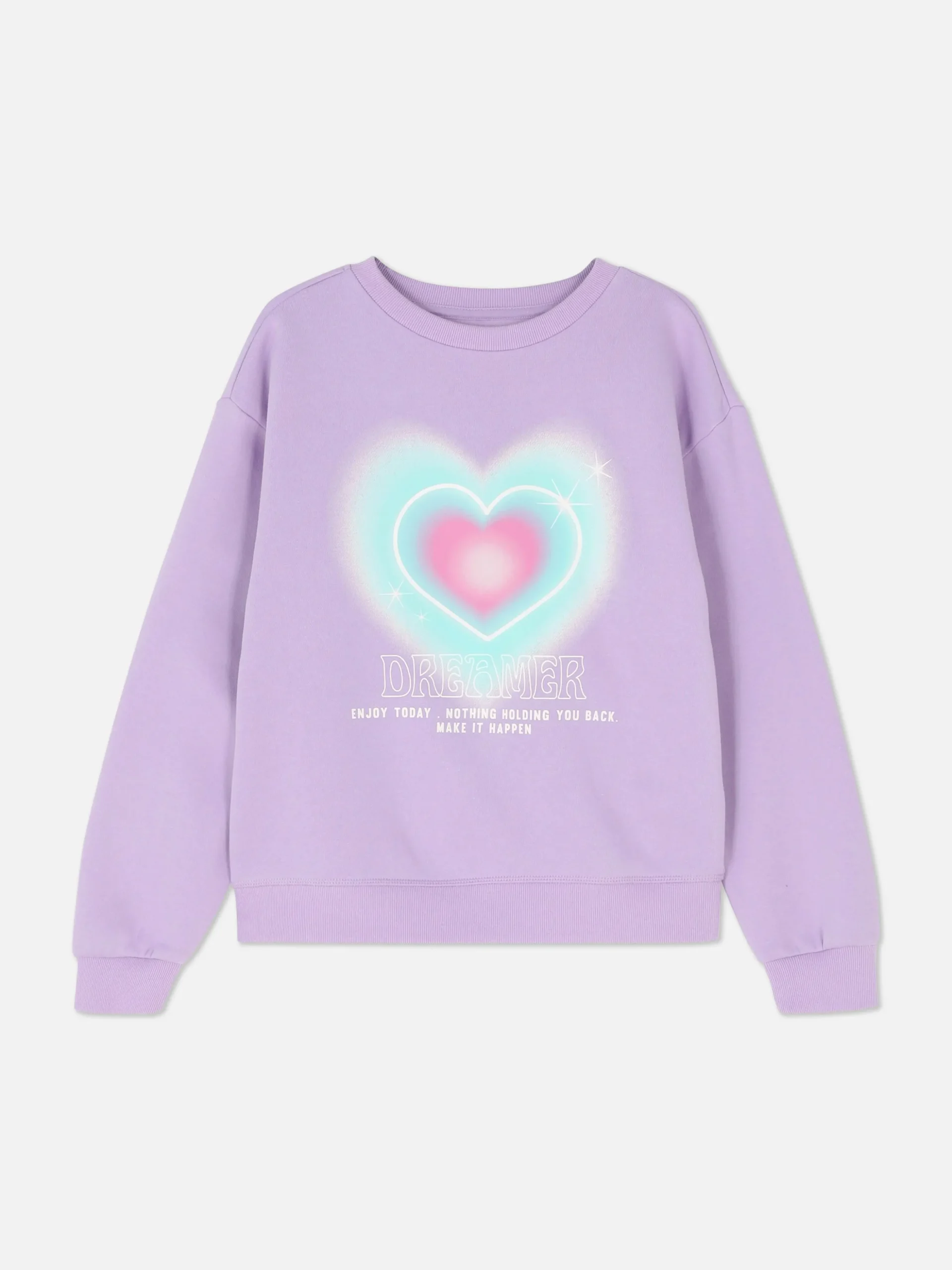 Sweatshirt Met Ronde Hals