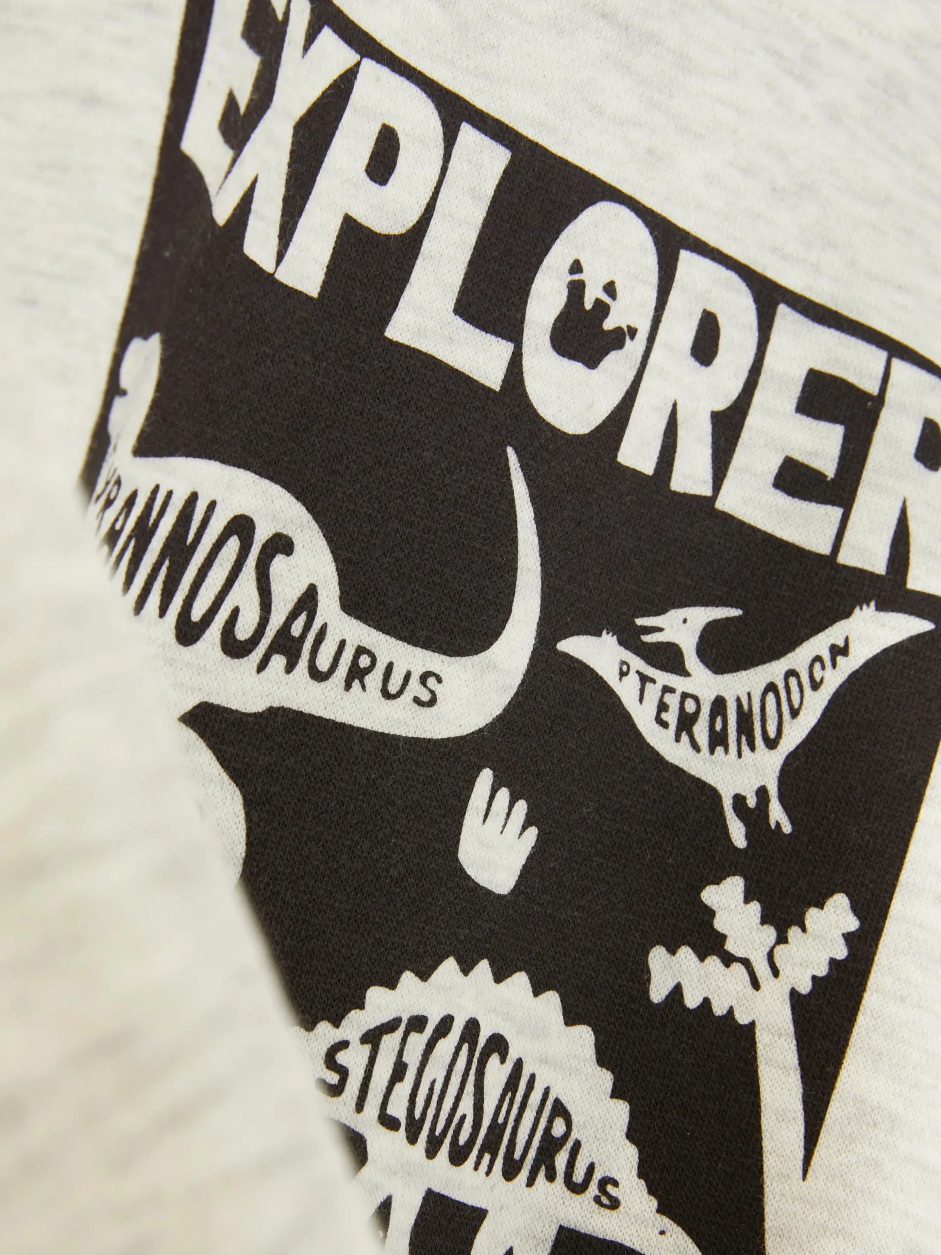 Sweatshirt Met Ronde Hals En Print