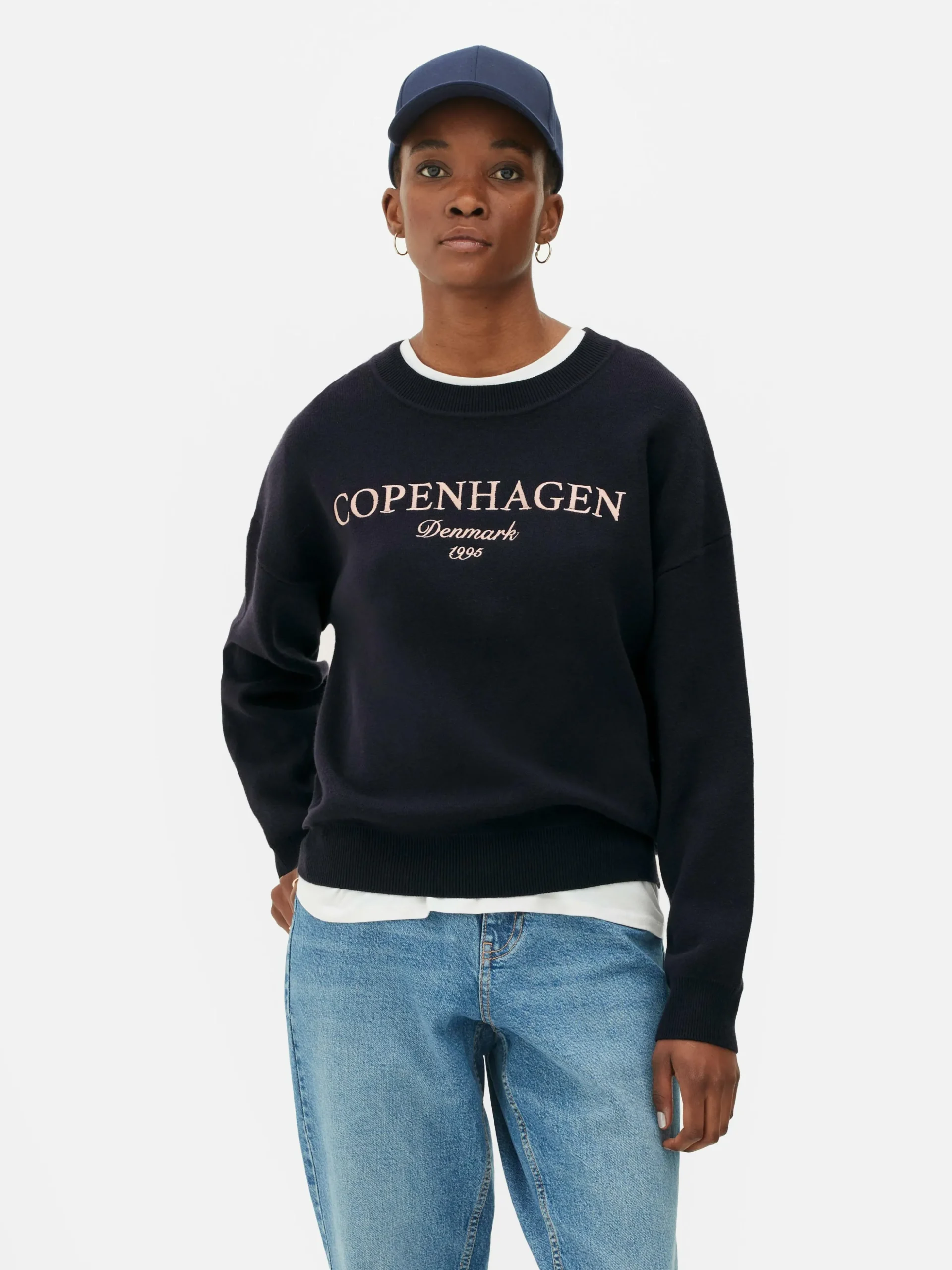 Sweatshirt Met Tekst Op De Voorkant
