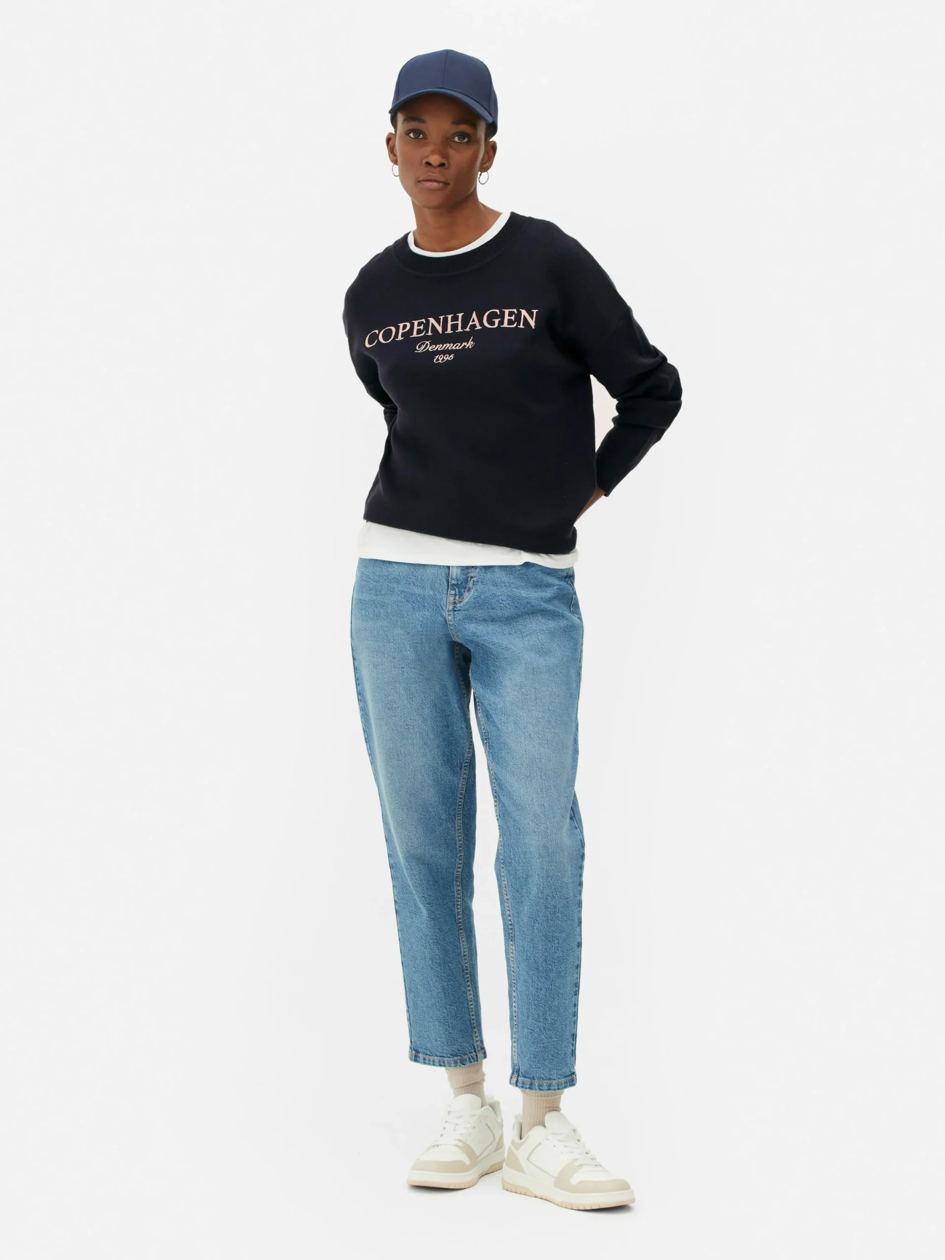 Sweatshirt Met Tekst Op De Voorkant