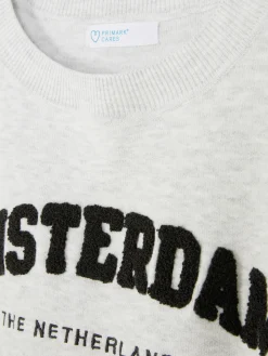 Sweatshirt Met Tekst Op De Voorkant