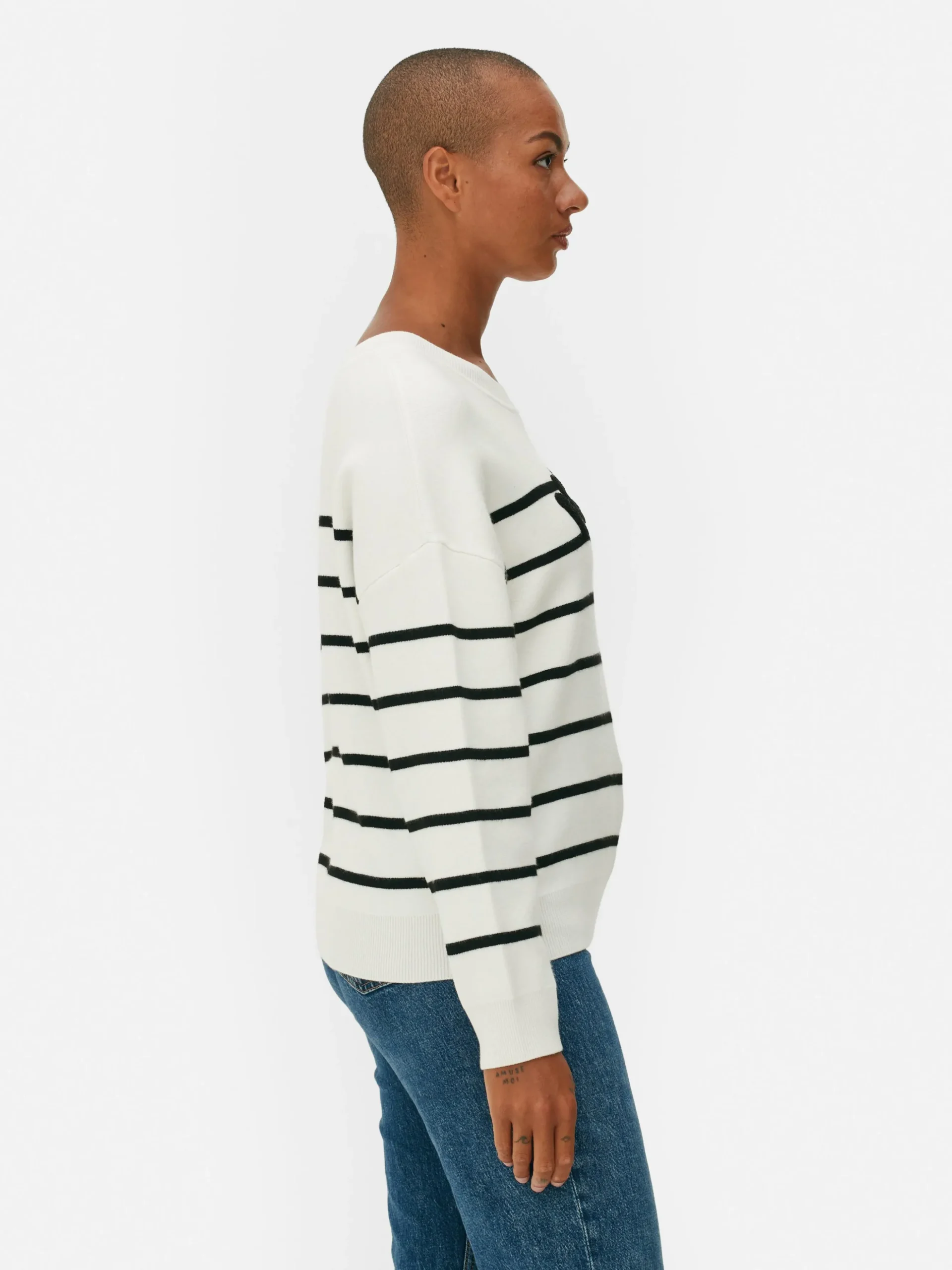 Sweatshirt Met Tekst Op De Voorkant