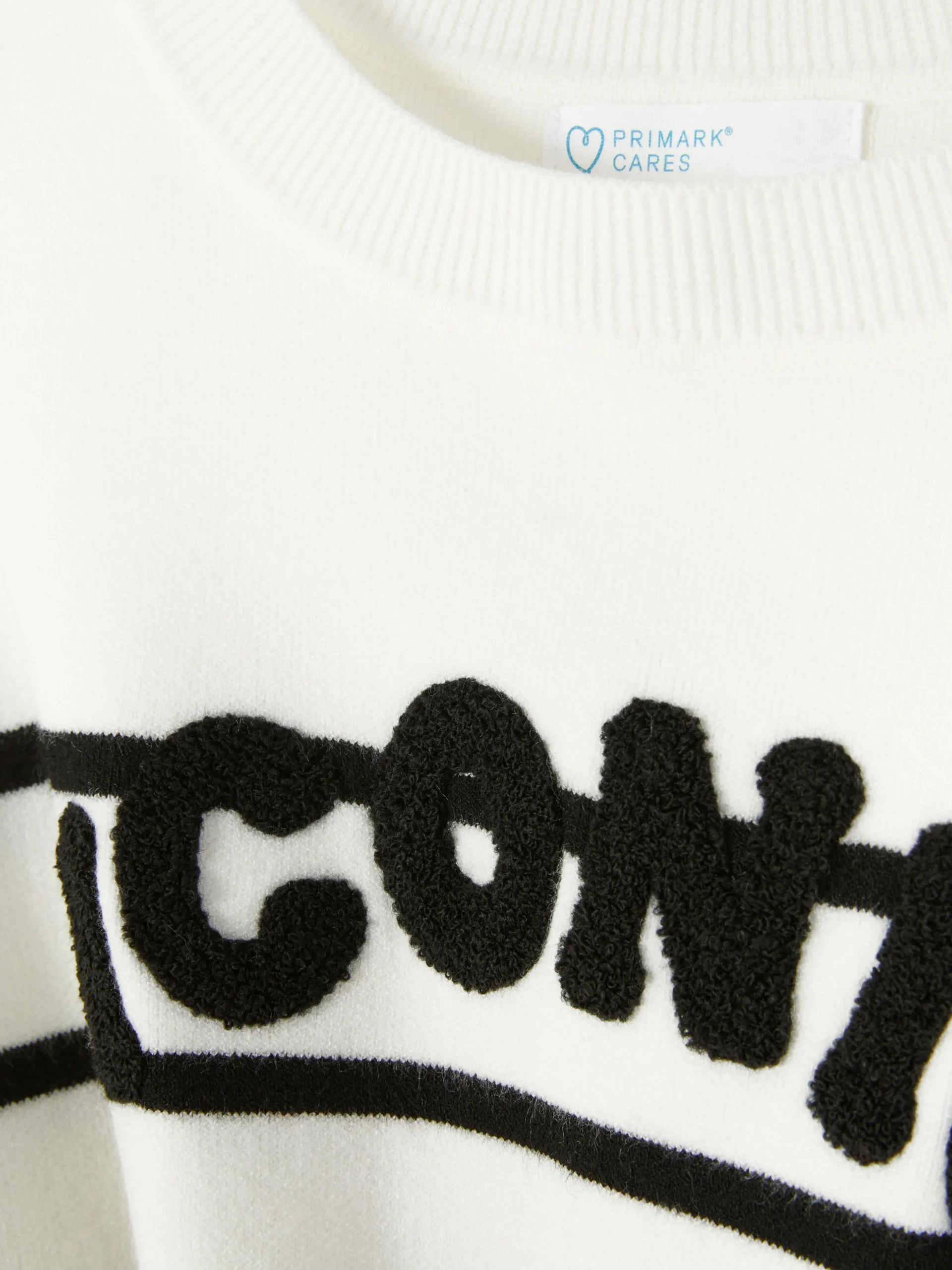 Sweatshirt Met Tekst Op De Voorkant