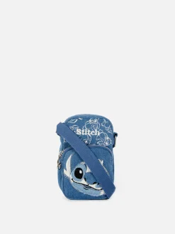 Telefoontasje Van Spijkerstof Disney's Stitch