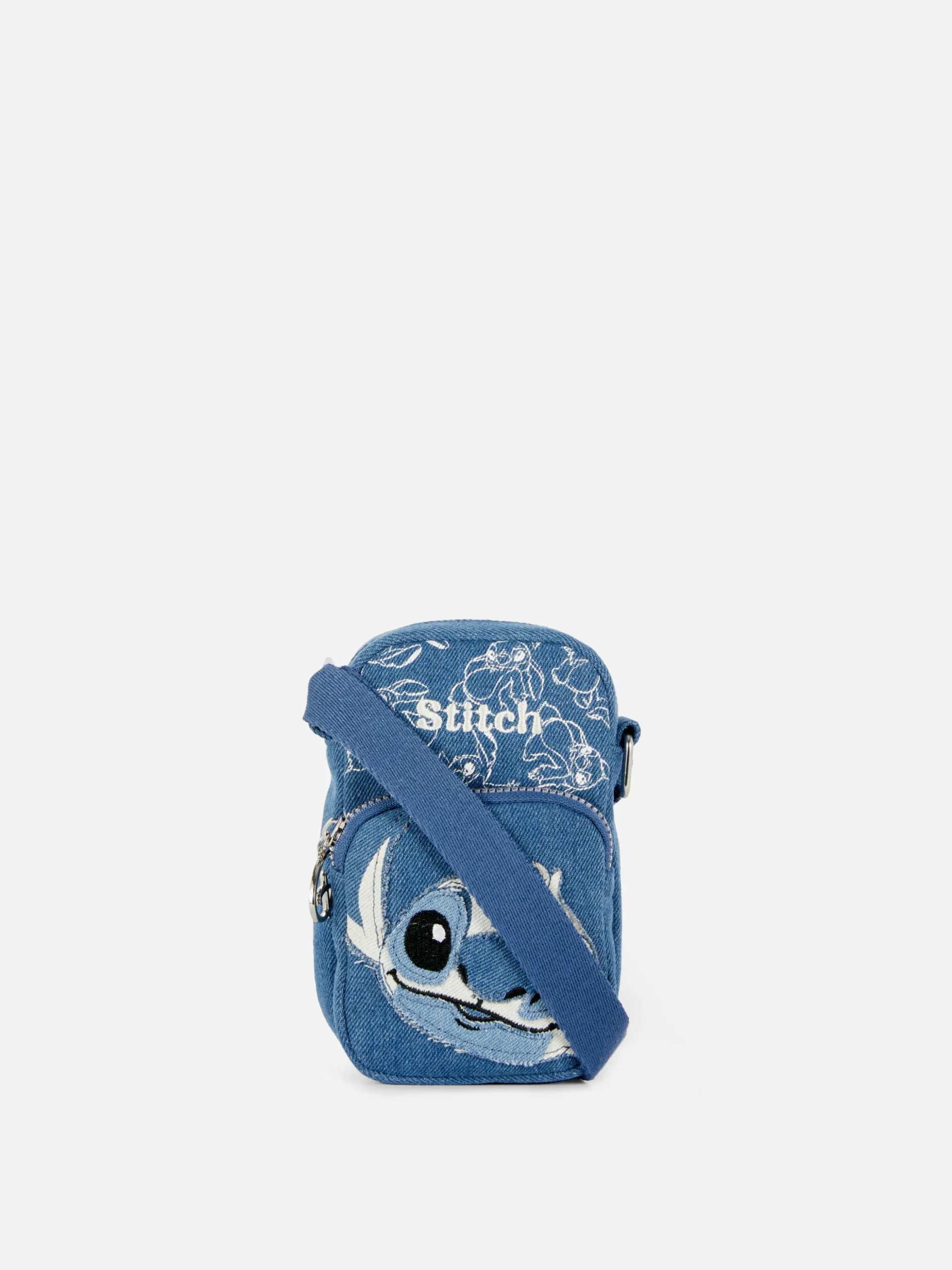 Telefoontasje Van Spijkerstof Disney's Stitch
