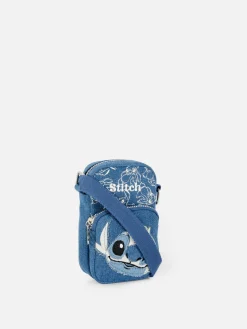 Telefoontasje Van Spijkerstof Disney's Stitch