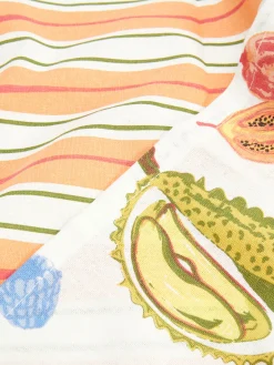 Theedoeken Met Print, Set Van 2