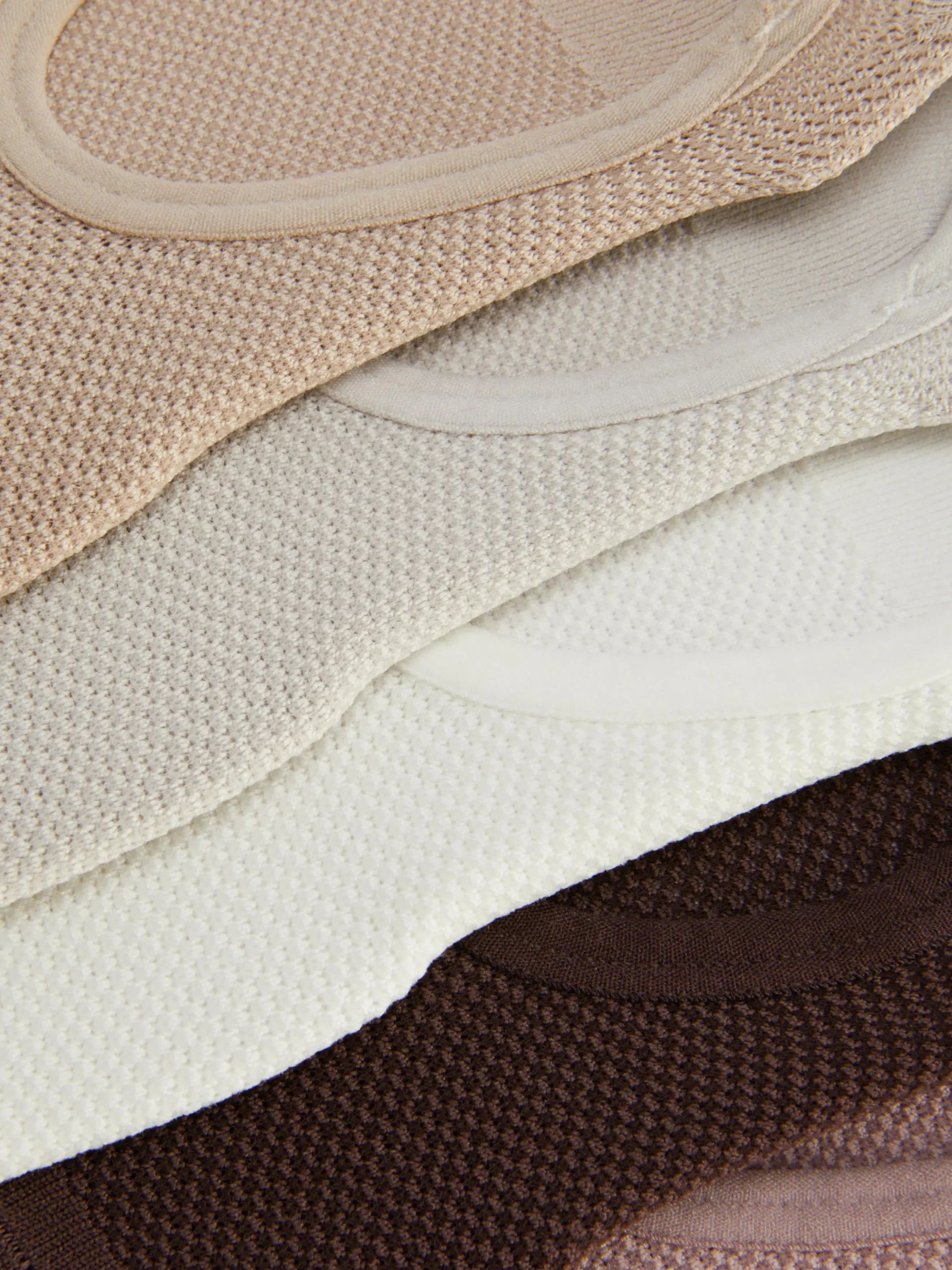 Ton Sur Ton Footies Met Textuur, 5 Paar