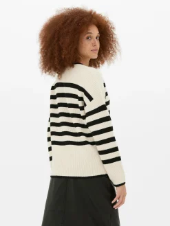 Trui Met Ronde Hals En Knoopdetail