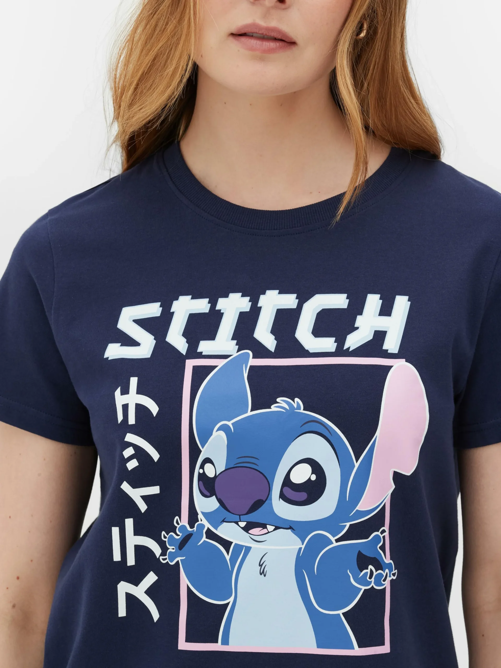 T-shirt Disney's Lilo & Stitch Mangastijl
