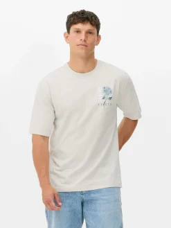 T-shirt Met Bloemenprint