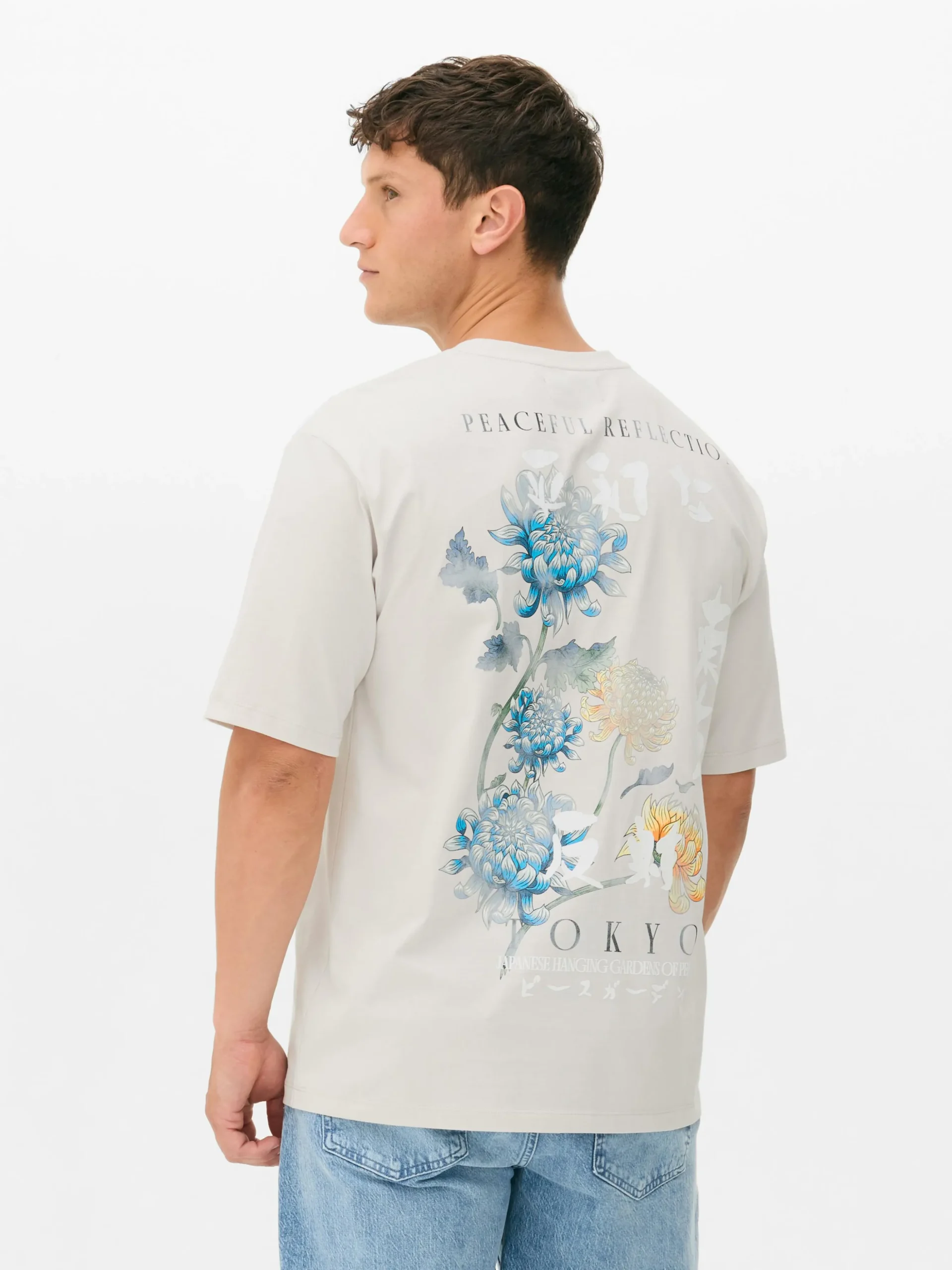 T-shirt Met Bloemenprint