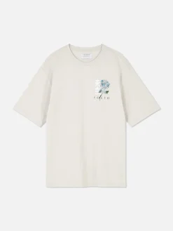 T-shirt Met Bloemenprint