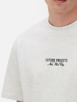 T-shirt Met Borduurwerk Future Projects