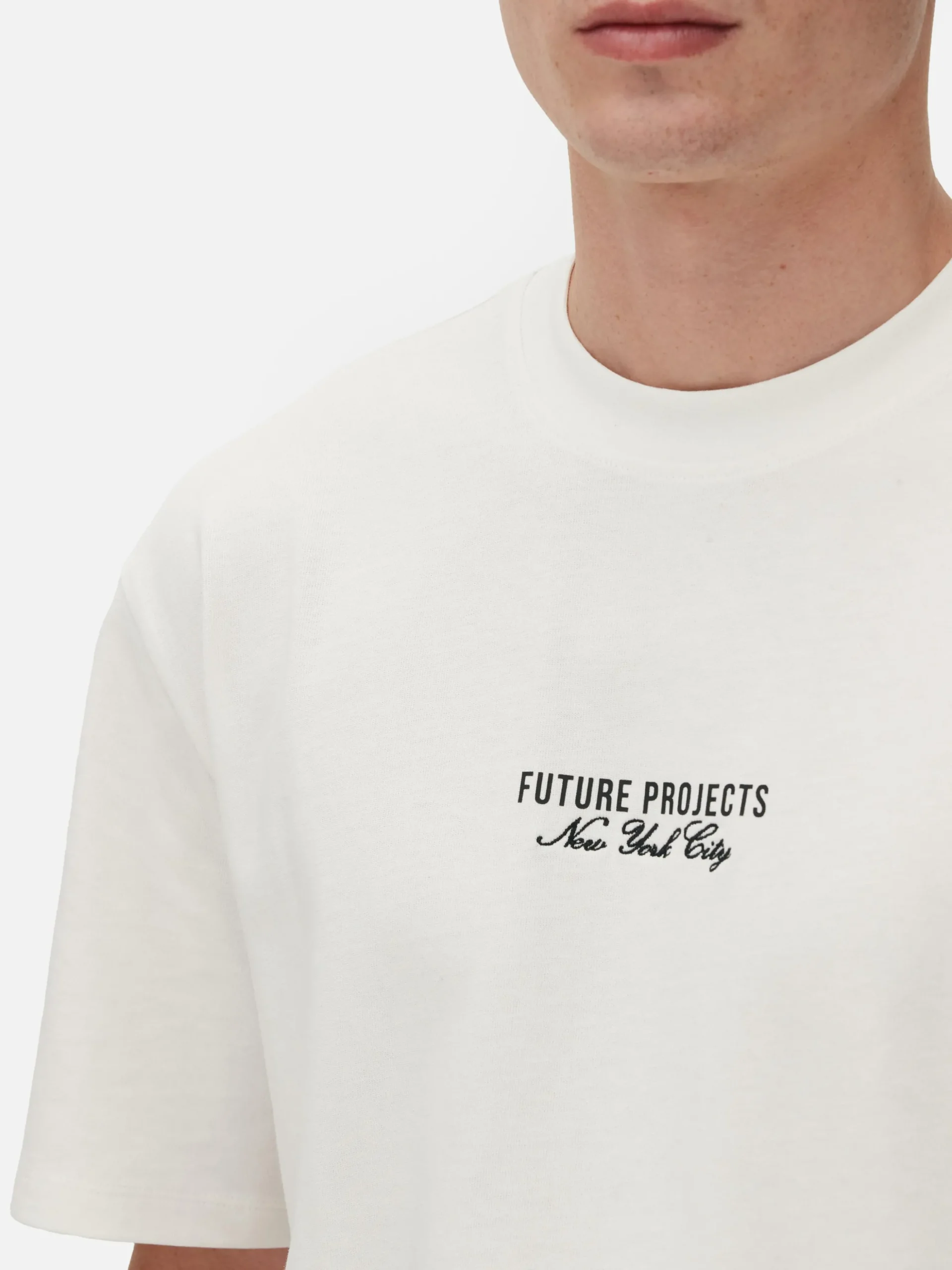 T-shirt Met Borduurwerk Future Projects