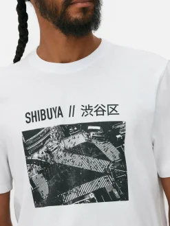 T-shirt Met Foto Van Shibuya Crossing