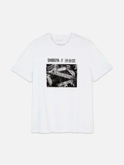 T-shirt Met Foto Van Shibuya Crossing