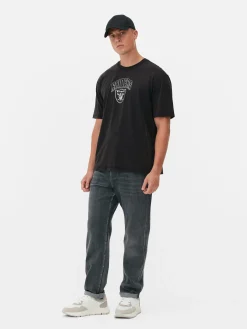 T-shirt Met Grafische Print NFL Las Vegas Raiders