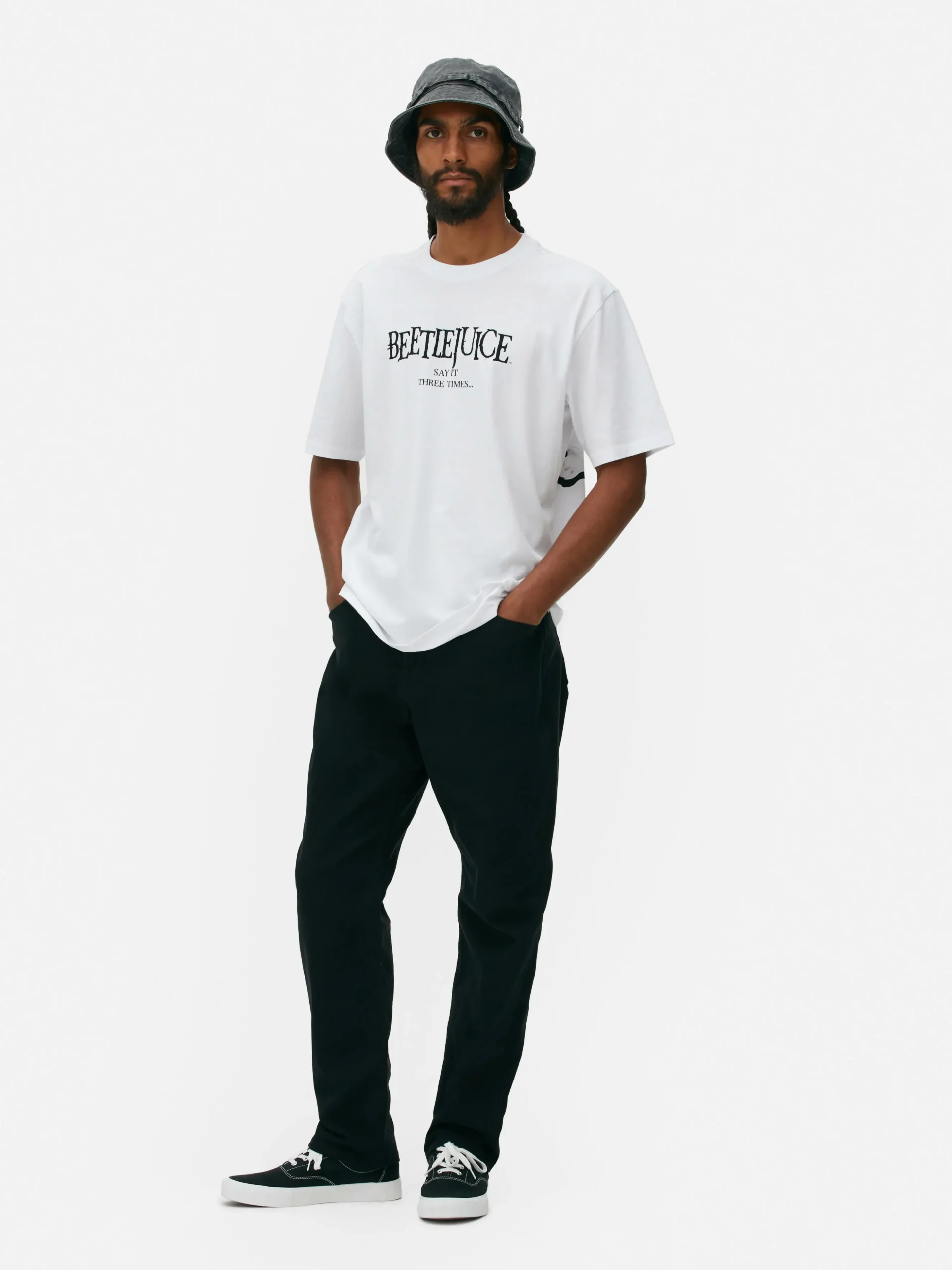 T-shirt Met Herhaalmotief Beetlejuice