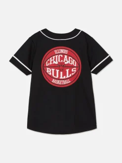 T-shirt Met Knoopsluiting NBA Chicago Bulls