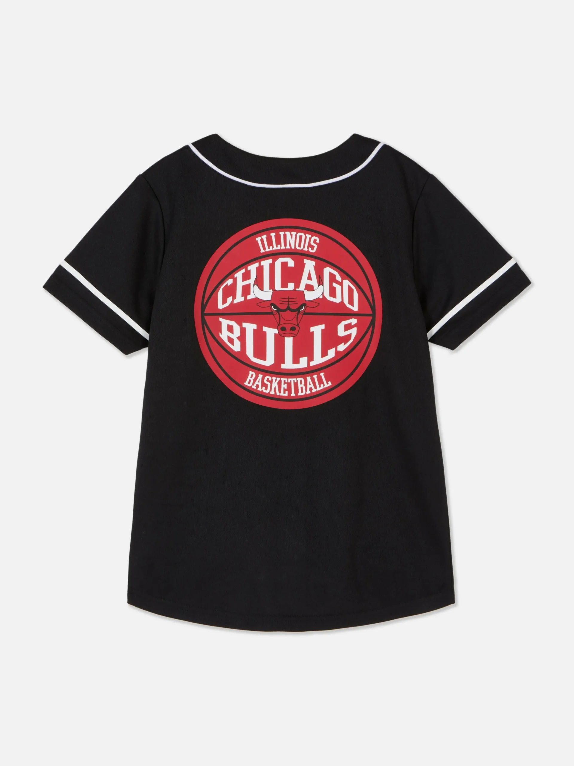 T-shirt Met Knoopsluiting NBA Chicago Bulls