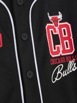 T-shirt Met Knoopsluiting NBA Chicago Bulls