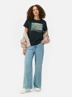 T-shirt Met Korte Mouwen Claude Monet