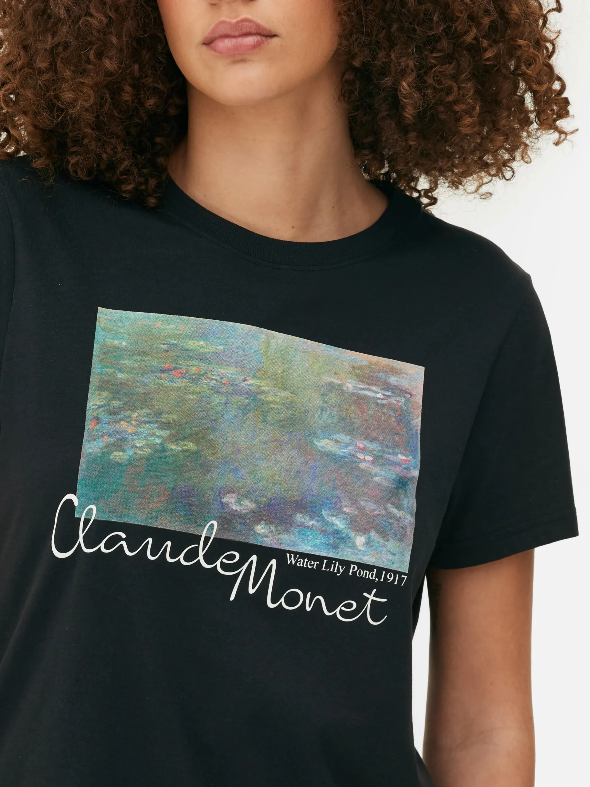 T-shirt Met Korte Mouwen Claude Monet