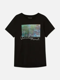 T-shirt Met Korte Mouwen Claude Monet