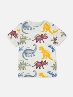 T-shirt Met Korte Mouwen En Print